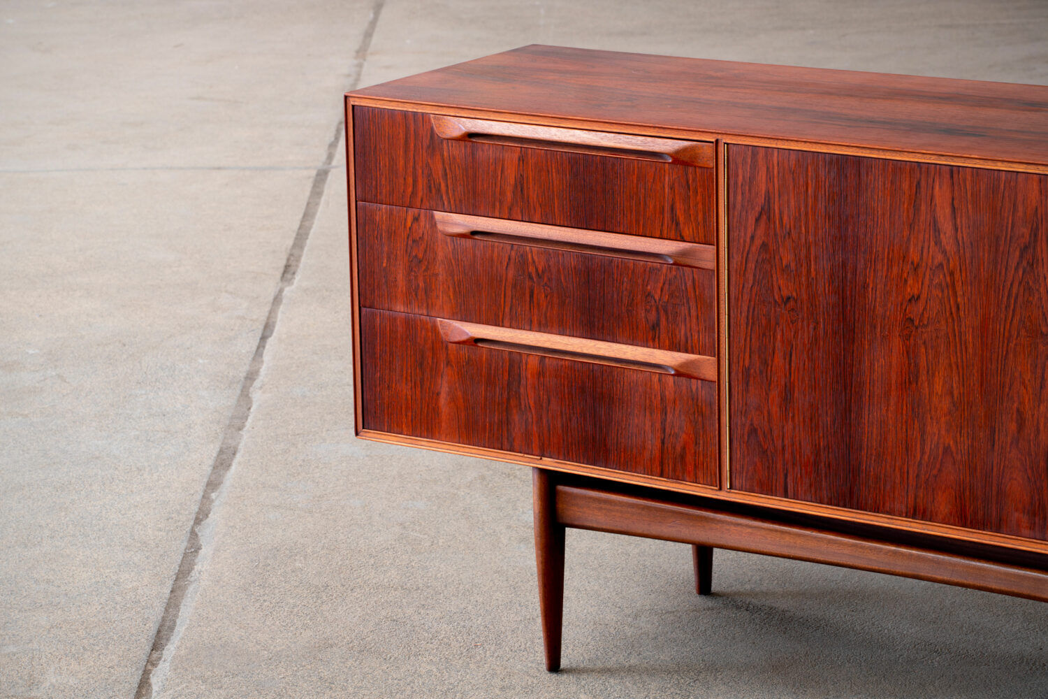 Scandinavian enfilade designed by Tom Robertson for McIntosh 1960