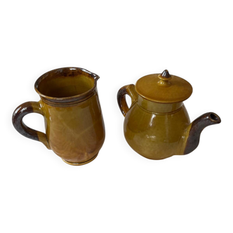 Ceramic teapot Aegita Vallauris