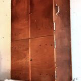 Storage cabinet on wheels, french architect's work, vintage from the 70s