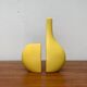 Set of 2 minimalist postmodern Italian vases by Bel Mondo, 1980s.
