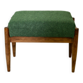 Tabouret Edmund Homa siège bouclé vert