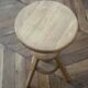 Vintage wooden tripod artist watchmaker stool brutalist workshop