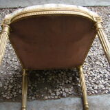Old Louis XVI fabric chair