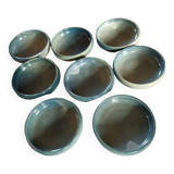 Clay molds for crème brûlée