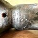 Black glazed ceramic sculpture signed Pouchain – Circa 1960