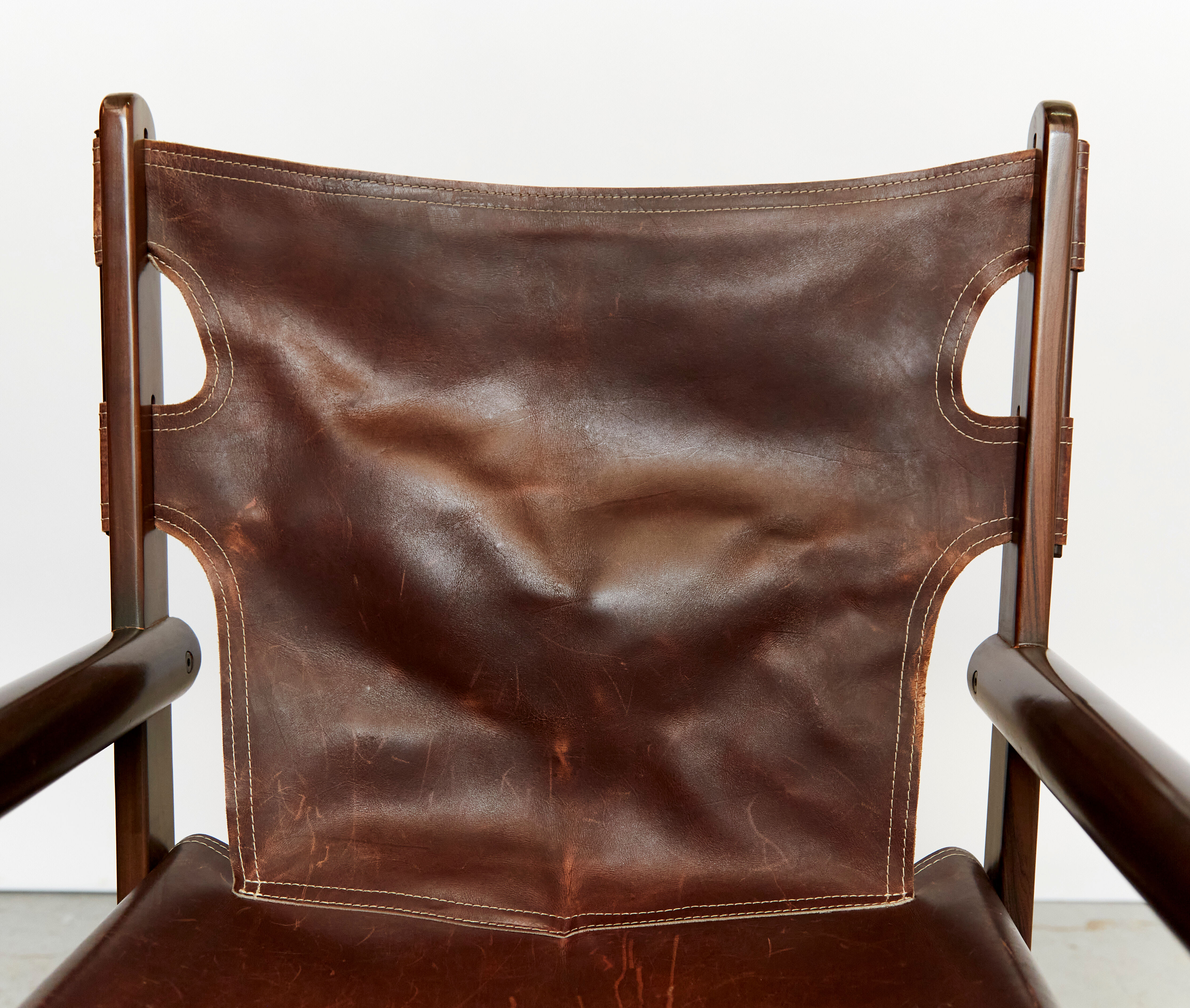 Sergio rodriguez folding chair & ottomane for oca