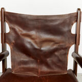 Sergio rodriguez folding chair & ottomane for oca