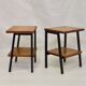 Pair of vintage tables