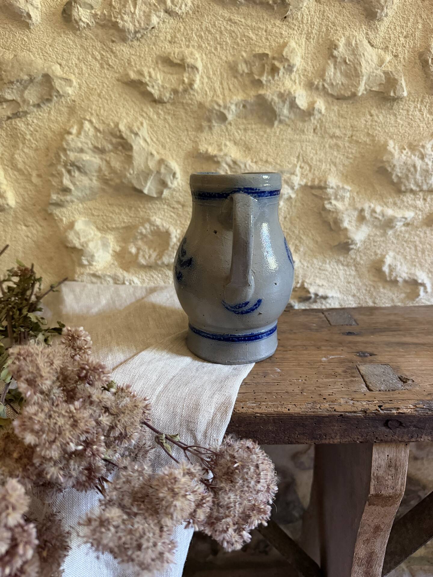 Vintage stoneware jug