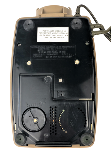 Socotel S63 vintage PTT dial phone, 1980