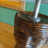 Vintage ceramic lamp of the years 70's luxor