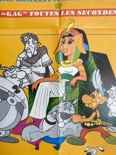 Original cinema poster Asterix and Cleopatra year 1968
