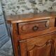 Antique Louis XV style sideboard, French sideboard, late 19th century.