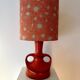 Rare design lamp pan ceramic - west german pottery