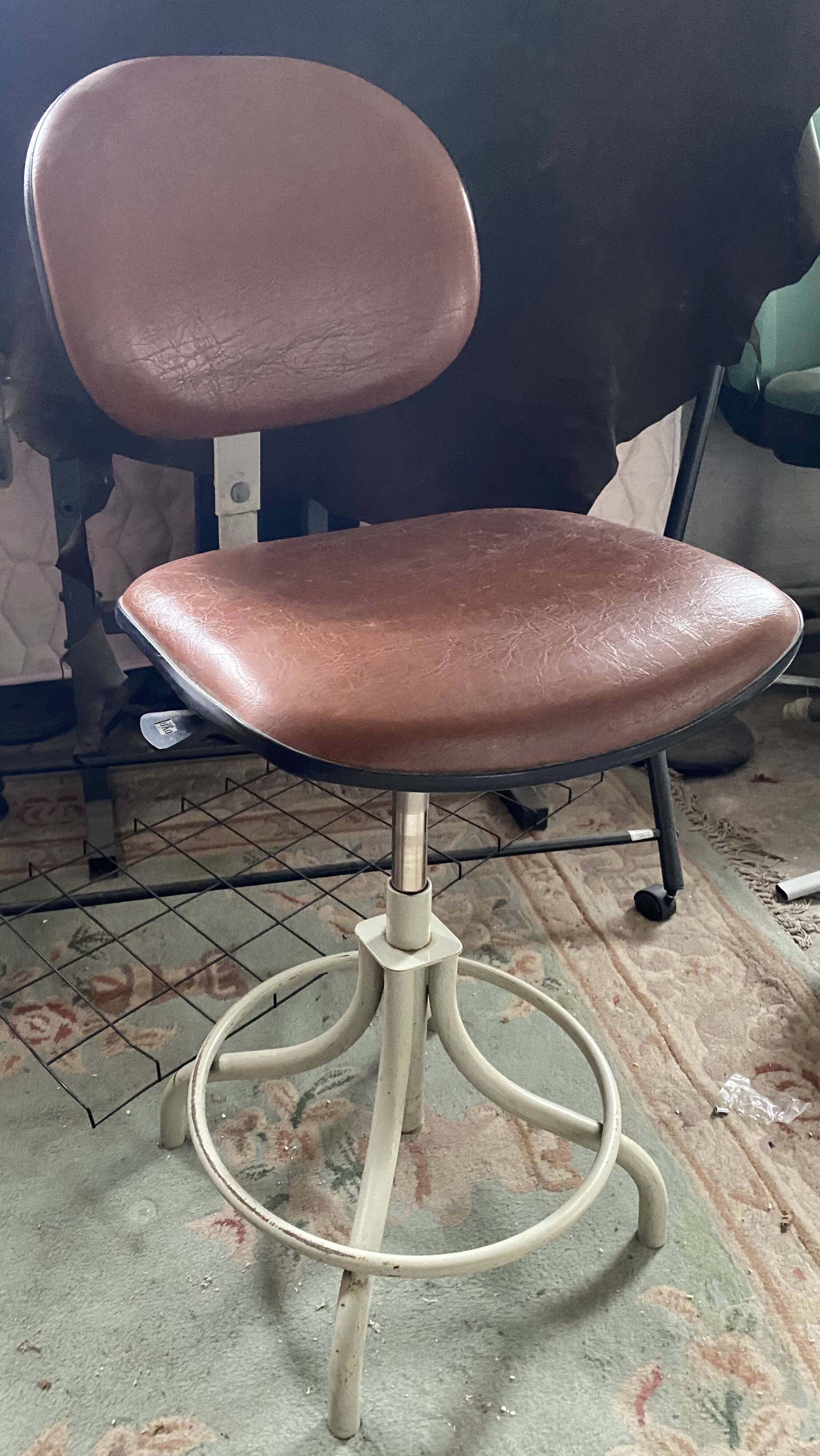 industrial swivel chair