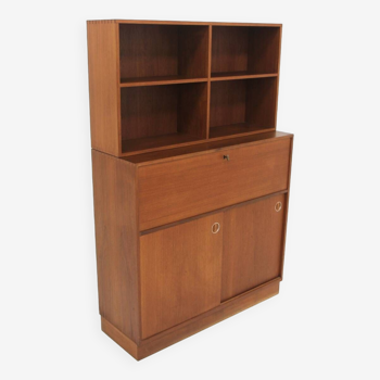 Scandinavian teak secretary, "Fiesta", Bräntorps Industrier, Nybro, Sweden, 1960