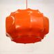 Space age cocoon pendant lamp*** Ilka Plast Waldrode *** German design