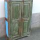 Small old wooden wardrobe
