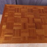 Vintage table in solid white oak