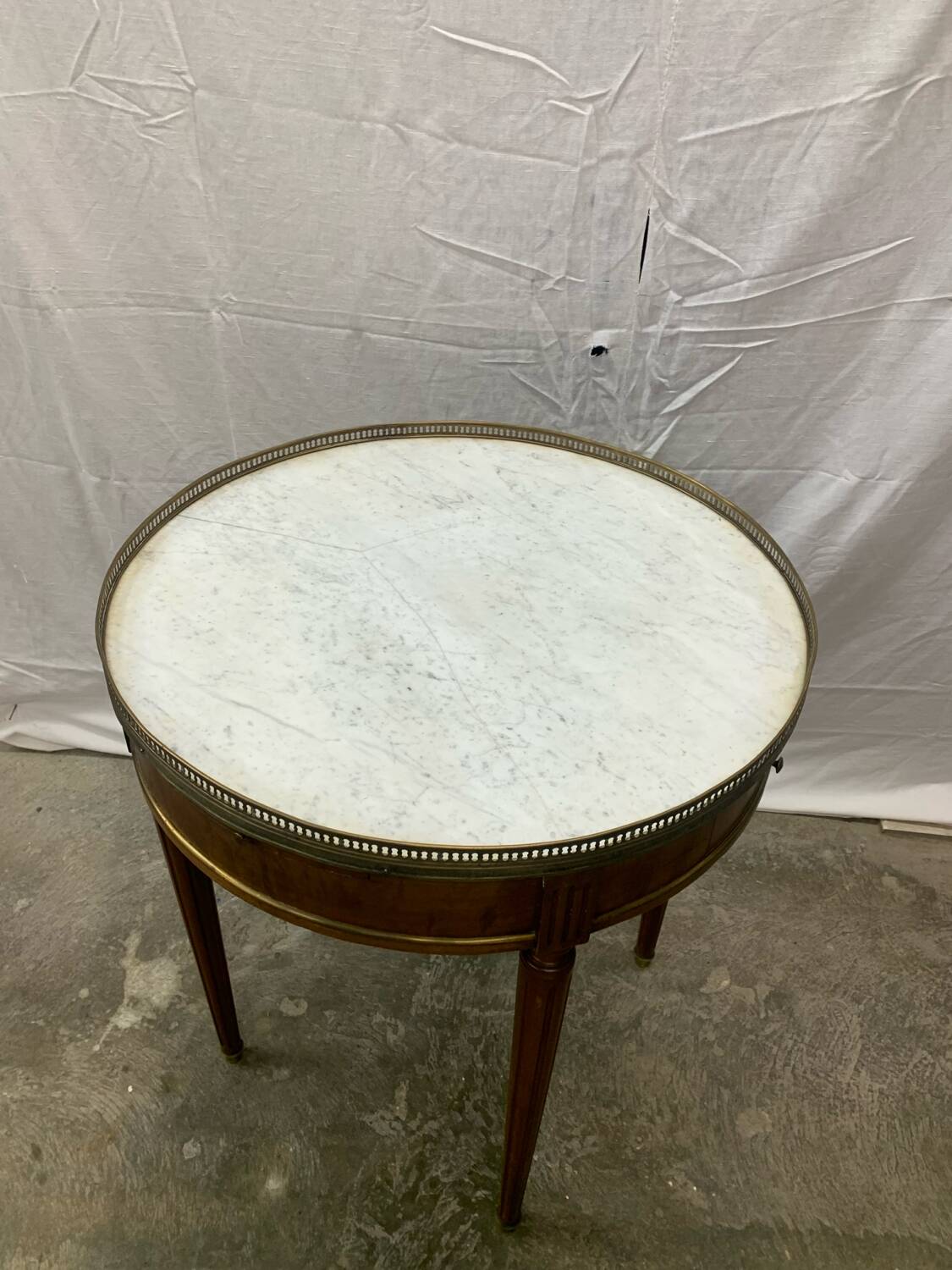 Louis XVI style bouillotte table