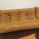 Sofa 3 places "Togo" camel leather designed by Michel Ducaroy 1973