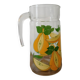 Fruit pattern decanter