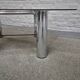 Vintage italian chrome coffee table -1970's
