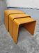 Nested tables with curved wood