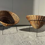 Paire de fauteuils édition originale C8 par Terence Coran pour 1954
