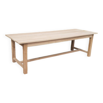 Oak farm table