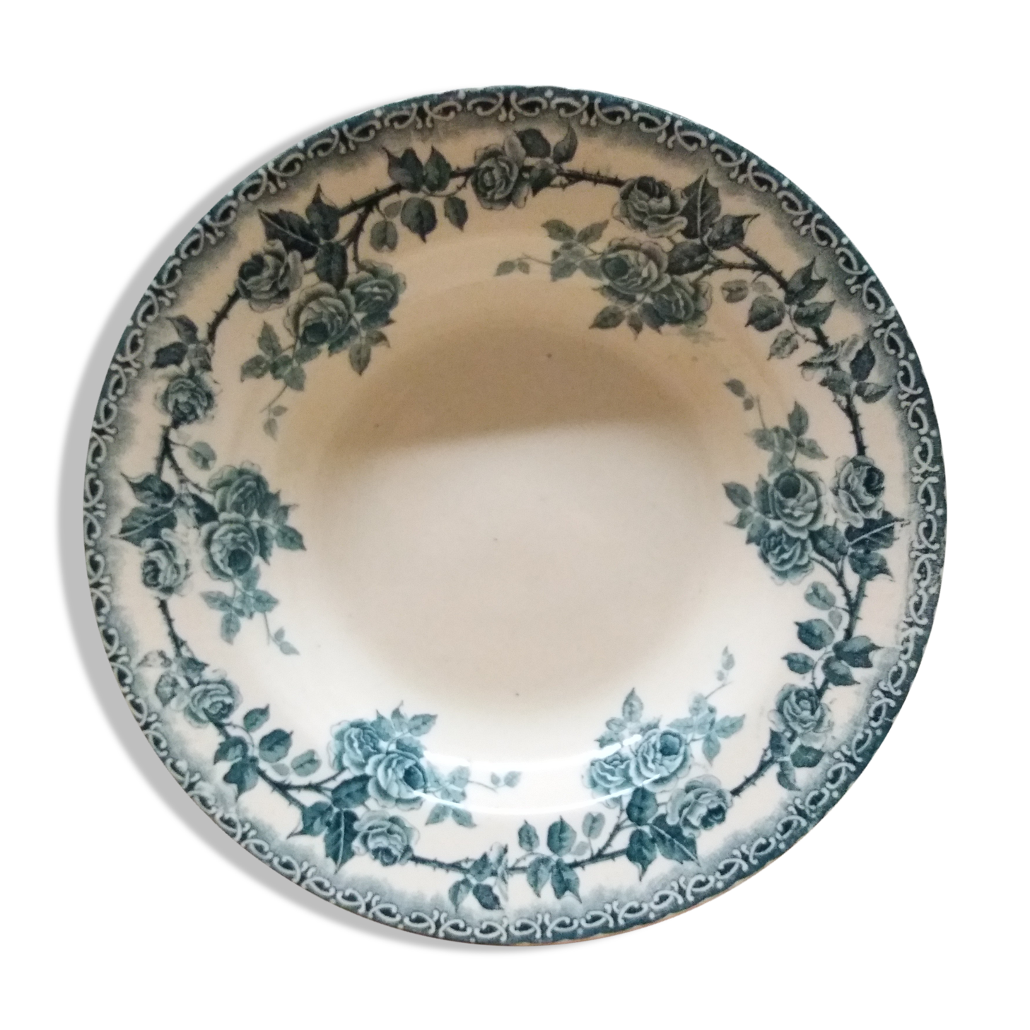 Set 5 hollow plates Iron Earth