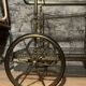 Drinks trolley, brass serving cart