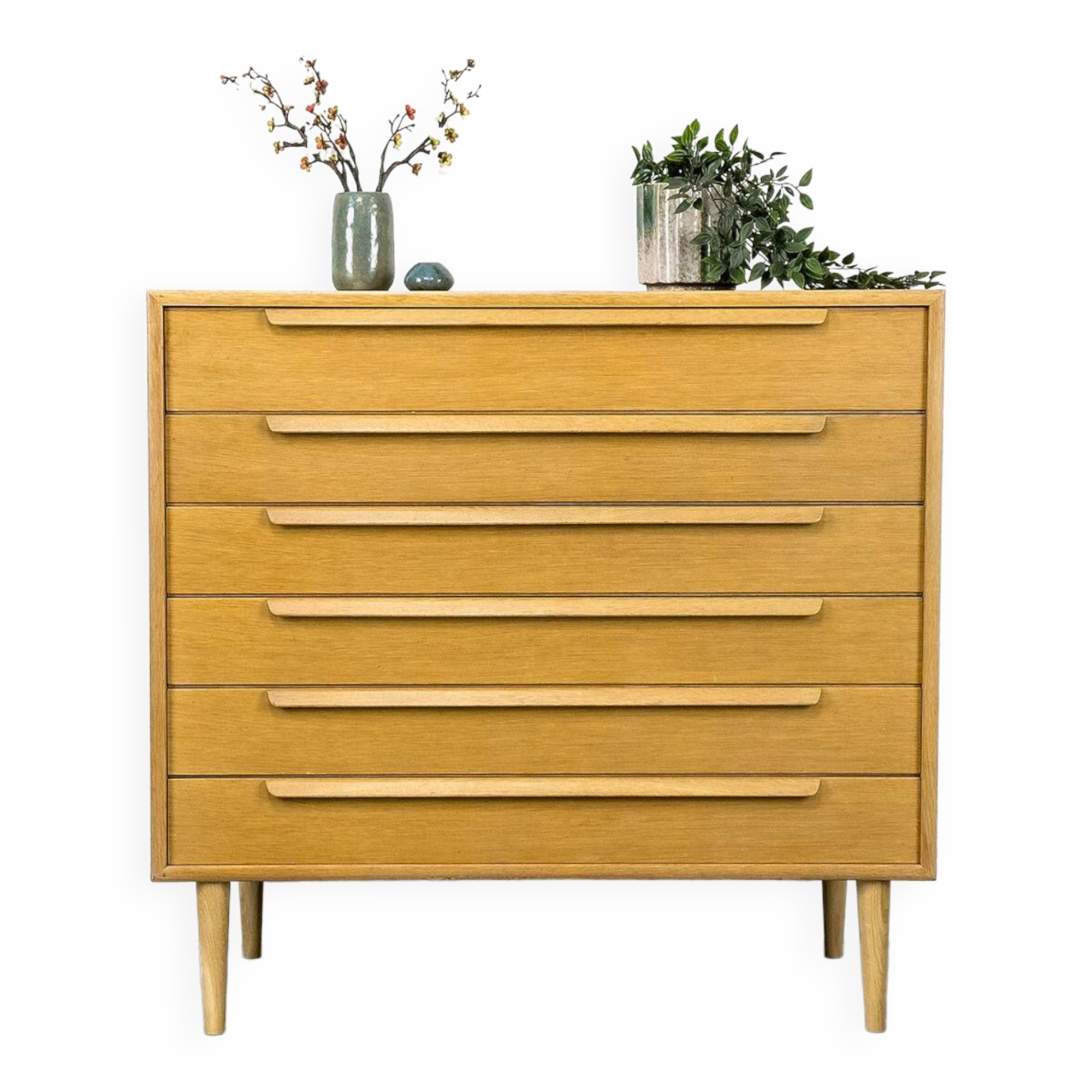 Commode à Tiroirs Vintage en Chêne de WK Möbel, 1970