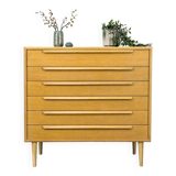 Commode à Tiroirs Vintage en Chêne de WK Möbel, 1970s