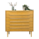 Commode à Tiroirs Vintage en Chêne de WK Möbel, 1970