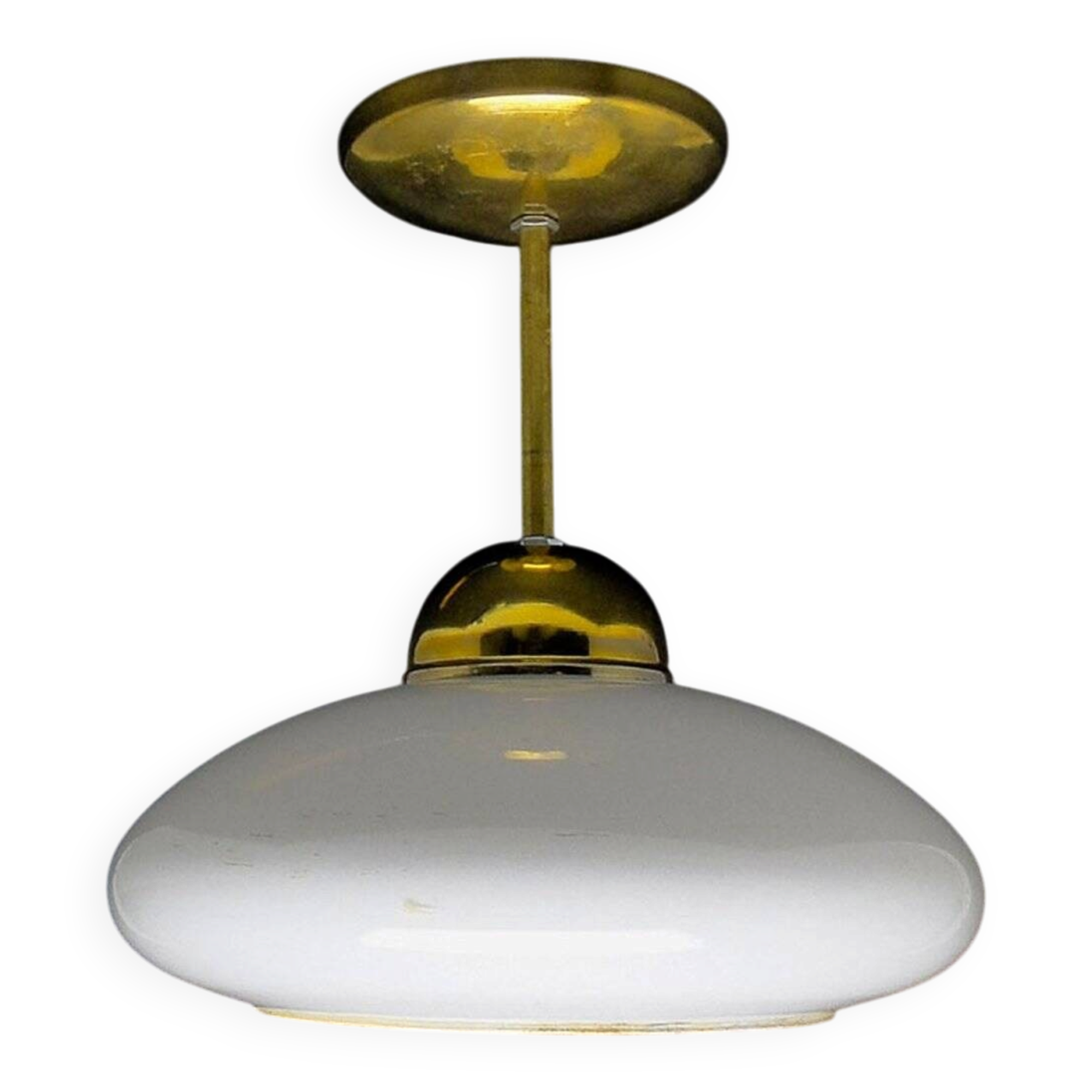 Art Deco style pendant lamp, Poland, 1950s