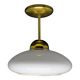 Art Deco style pendant lamp, Poland, 1950s