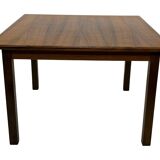 Table basse vintage compacte en palissandre design années 70