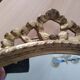 Oval mirror Louis XVI gilded