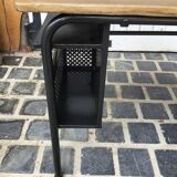 School desk and chair