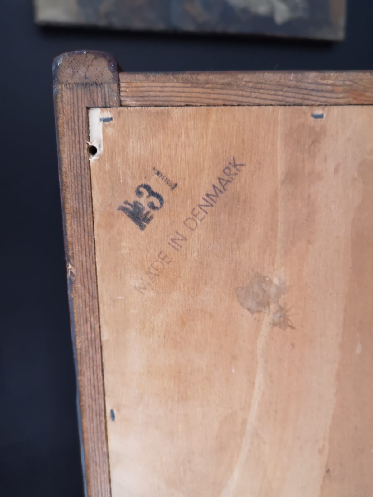 Chest with drawers and Scandinavian teak felling