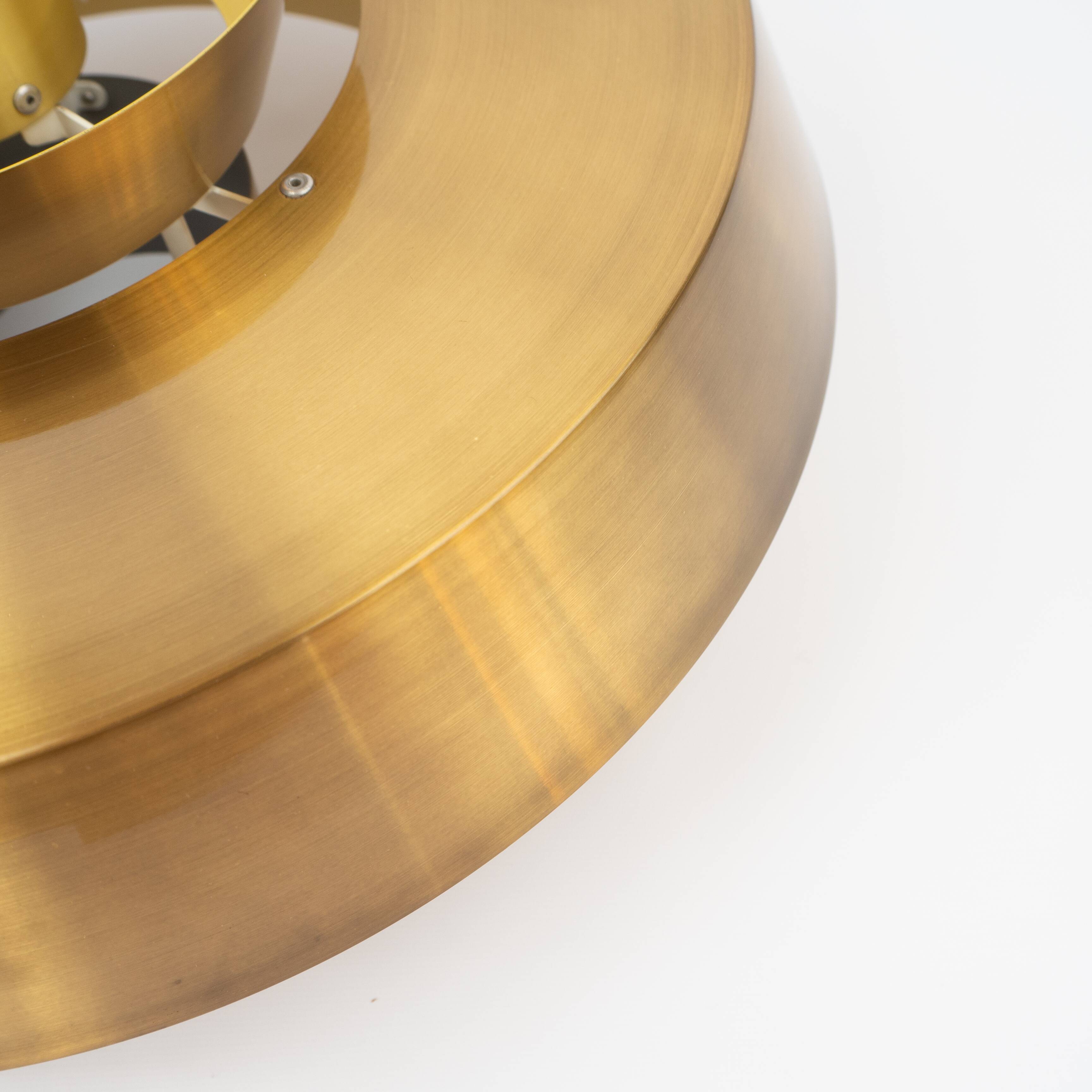 Danish vintage pendant lamp Nova by Jo Hammerborg, Fog og Morup, 1963