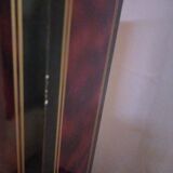 Lacquered wood lamp