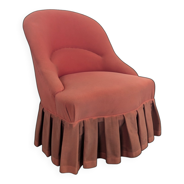 Fauteuil crapaud de style Napoléon III
