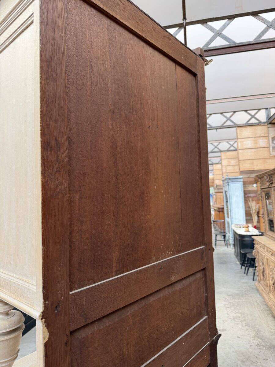 Pair of two-body buffets in solid oak from the early 20th century.