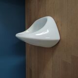 Porte savon mural en porcelaine ancien vintage