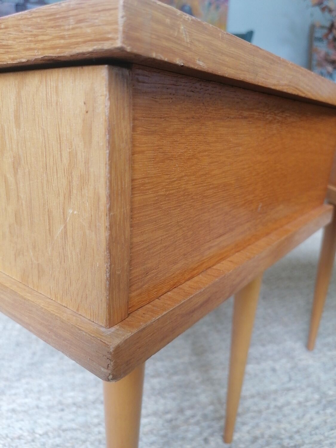 Set of 2 bedside tables year 50