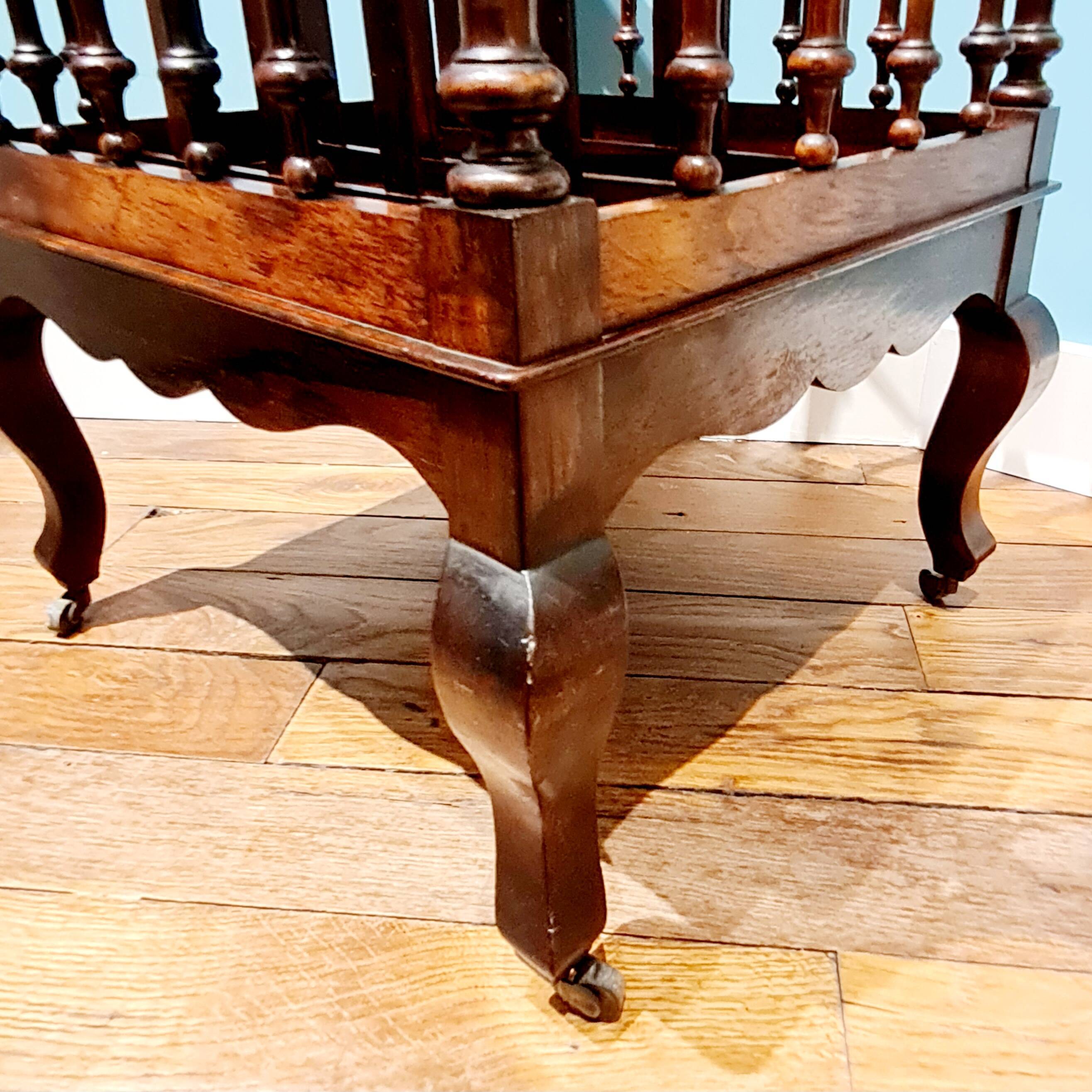 English magazine holder nineteenth century