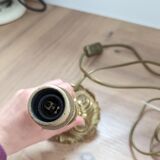Lamp stand in brass