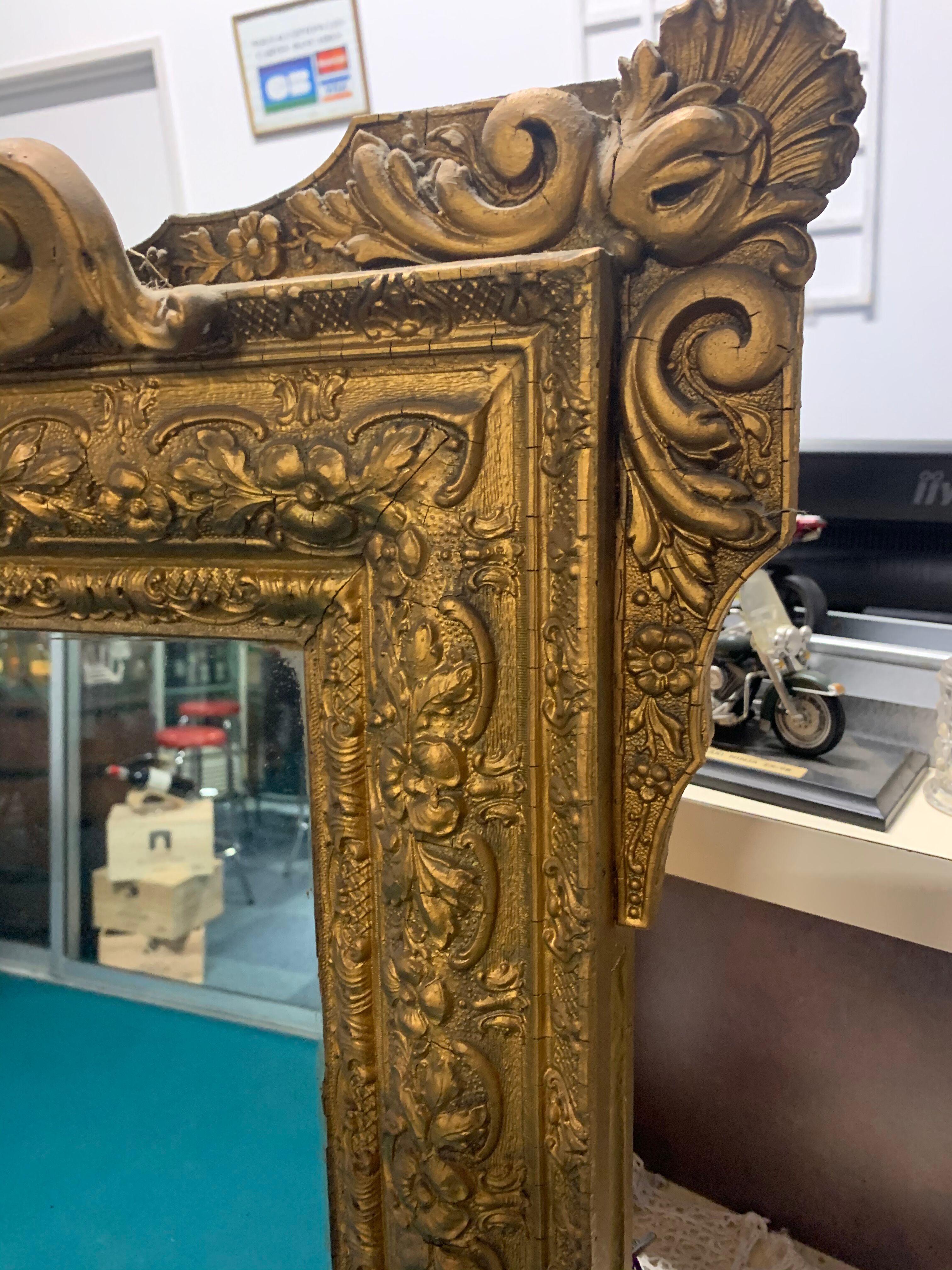 Louis XV mirror - 155x85cm